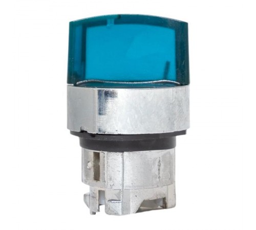 Исполнительный механизм переключателя ХB4 синий на 2 положения возвратный без фиксации, без подсветки с короткой ручкой EKF PROxima   XB4BD2L-B   EK