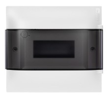 Practibox S Пластиковый щиток Встраиваемый 1X8 Дымчатая дверь  134558  Legrand