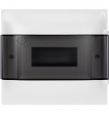 Practibox S Пластиковый щиток Встраиваемый 1X8 Дымчатая дверь  134558  Legrand