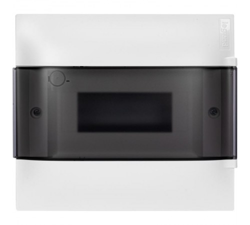 Practibox S Пластиковый щиток Встраиваемый 1X8 Дымчатая дверь  134558  Legrand