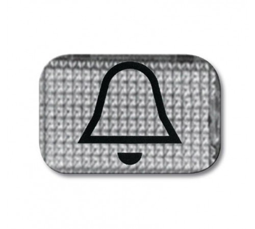 Линза с символом "ЗВОНОК", серия Reflex SI, цвет альпийский белый  1433-0-0036   2CKA001433A0036  ABB