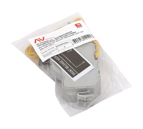 AV POWER-3/4 Независимый расцепитель SHT DC24В слева  mccb-34-SHT-DC24-av  EKF