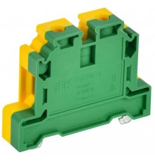 Колодка клеммная CTS-PEN земля 16мм2 желто-зеленая  YCT11-00-K52-016  IEK