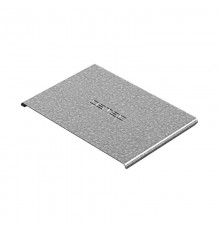 Крышка к повороту вертикальному вниз к лотку 100х100, толщ. 1,0 мм, Сендзимир цинк, 022510  КПВН-100х100-1,0-СЦ   Ostec