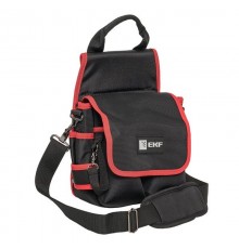 Сумка монтажника поясная с крышкой и ремнем С-14 EKF Professional  C-14  EKF