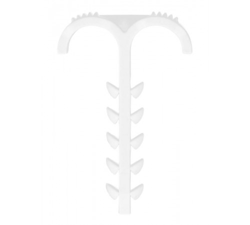 Дюбель-хомут Т-обр. 4-12мм нейлон белый (25шт/упак)  UDH11-04-12-025-K01  IEK