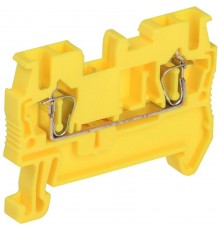 Клемма пружинная КПИ 2в-2,5 31А желтая   YZN11-002-K05  IEK 