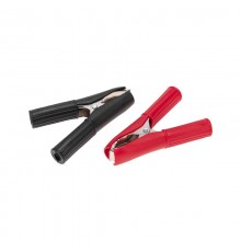 Зажим "крокодил" 30 А 75 мм в изоляторе  16-0016  REXANT