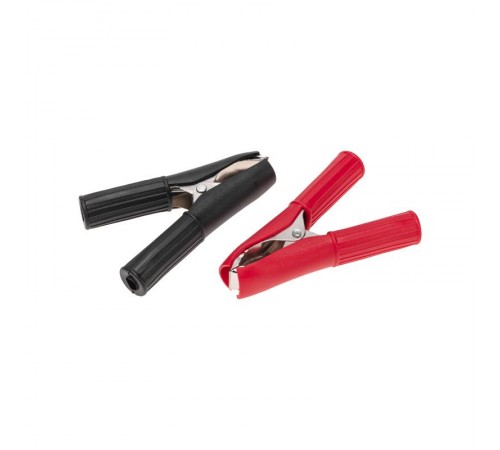 Зажим "крокодил" 30 А 75 мм в изоляторе  16-0016  REXANT