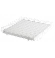 Решетка защитная SPO-BAR-650-650 для светильников 657х657х98 армстронг из армированной стали  Б0055406  ЭРА