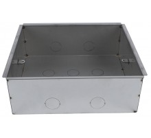 MultiDesk Коробка монтажная для бетонных полов для люка на 12 модулей СТАЛЬ  MDK10312  SE