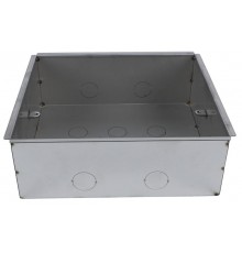 MultiDesk Коробка монтажная для бетонных полов для люка на 12 модулей СТАЛЬ  MDK10312  SE