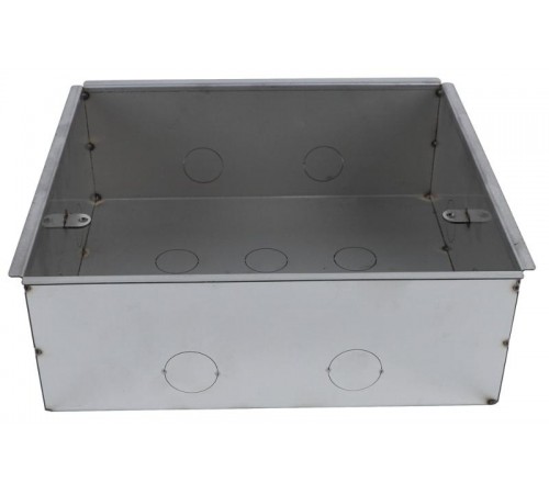 MultiDesk Коробка монтажная для бетонных полов для люка на 12 модулей СТАЛЬ  MDK10312  SE