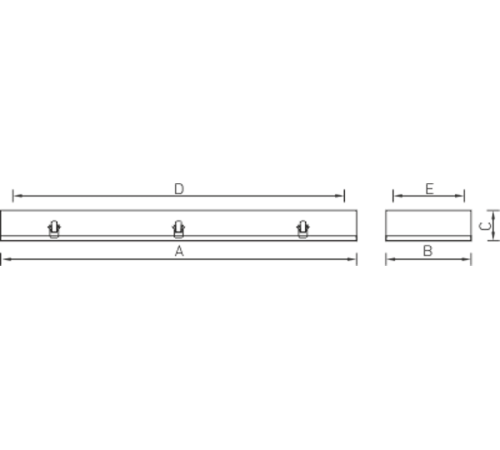 Светильник ЛПО SPORTLUX 280 HF 2х80Вт Т5 G5 ЭПРА IP20  1453000010  Световые Технологии