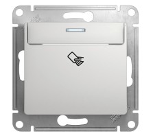 Glossa Алюминий Выключатель карточный, сх.6  GSL000369  SE