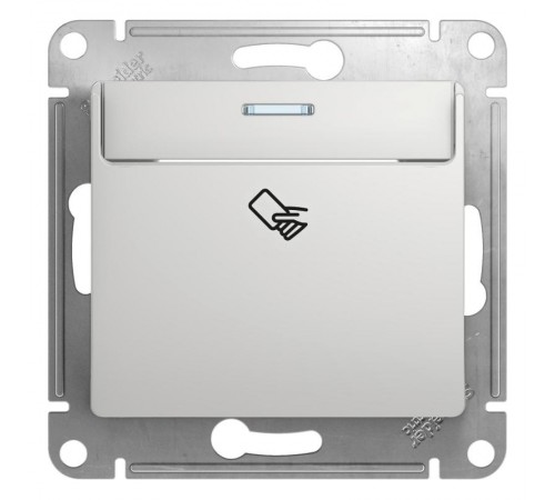 Glossa Алюминий Выключатель карточный, сх.6  GSL000369  SE