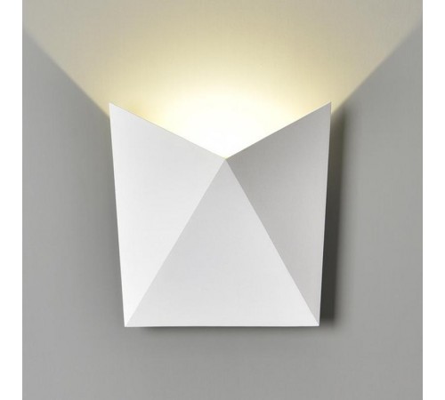 Светильник архитектурный 1517 TECHNO LED BATTERFLY белый настенный  a038827  Elektrostandard