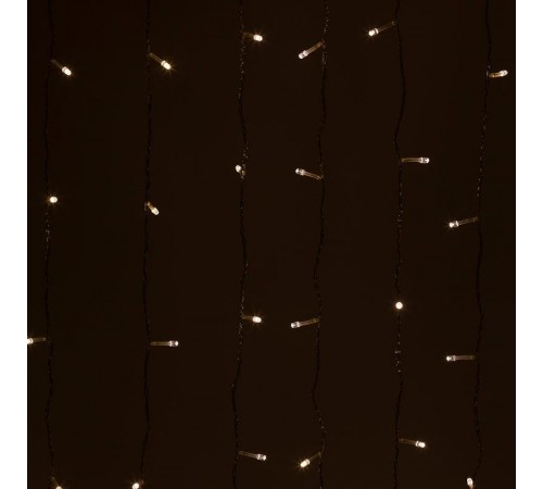 Гирлянда световая  Дождь/Занавес 3*2 м, ЕNIG - 320W  , 320  диодов, теплый белый, 8 режимов, 220V, IP20  Б0051872  ЭРА