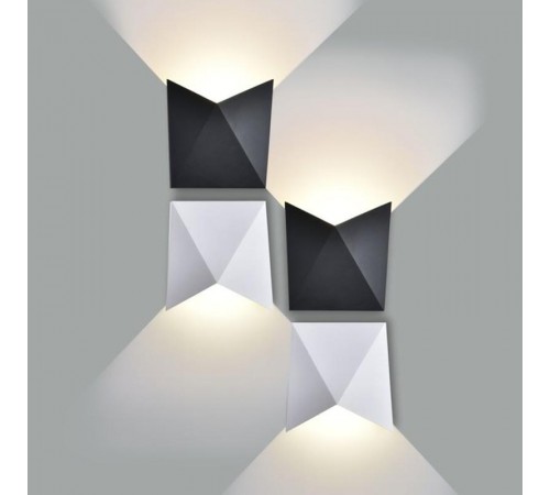 Светильник архитектурный 1517 TECHNO LED BATTERFLY белый настенный  a038827  Elektrostandard