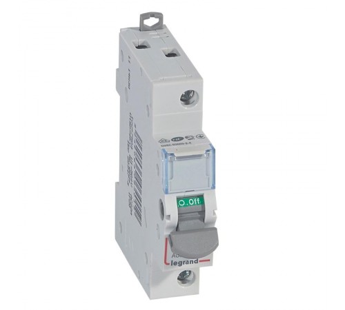 Выключатели-разъединители DX3-IS - 1П - 250 В~ - 20 А - 1 модуль  406401  Legrand