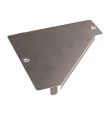 Крышка переходника левого Стандарт INOX (AISI 409) 300х100  PR16.5645  Промрукав