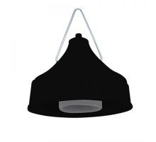 Арматура для светпильника НСП 03-60 пластик черный без стекла подвес  1005550237  Элетех