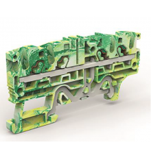 Клемма заземления 4 точки подключения на 2,5 кв.мм  ZEFCE220  DKC