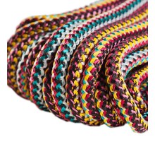 Шнур вязаный ПП 8 мм с серд., универс., цветной, 200 м  140317  Tech-KREP