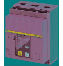 Выключатель-разъединитель стационарный E1.2N/MS 800 4p F F  1SDA073434R1  ABB