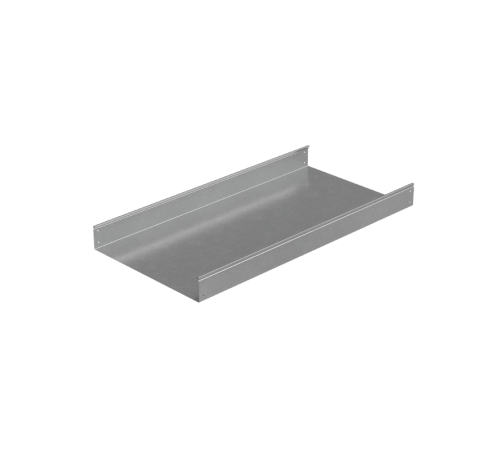 Лоток неперф. 100х600х1,2 L2000 мм "Стандарт ПЛЮС" INOX304  LNEplus100-600-1.2-2000 INOX304  КМ-Профиль