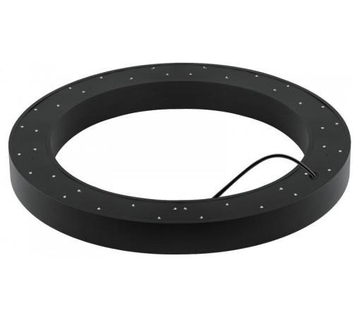 Светильник светодиодный Geometria Ring SPO-133-B-40K-045 45Вт 4000K 3200Лм IP40 600*600*80 черный подвесной ЛТ  Б0058903  ЭРА