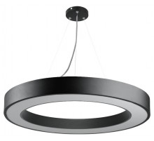 Светильник светодиодный Geometria Ring SPO-133-B-40K-045 45Вт 4000K 3200Лм IP40 600*600*80 черный подвесной ЛТ  Б0058903  ЭРА