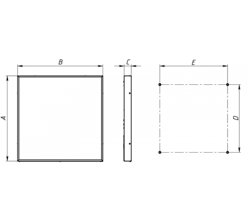 Светильник светодиодный ДВО/ДПО OPTIMA.OPL ECO LED 1200x600 4000K CRI90 SCHOOL  64Вт 4000К  IP20  1166002160  Световые Технологии