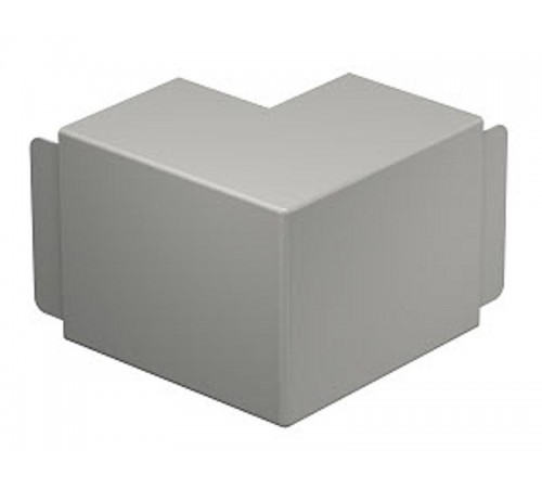 Крышка внешнего угла кабельного канала WDK 100x130 мм (ПВХ,серый) (WDK HA100130GR)  6024580  OBO Bettermann