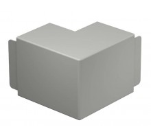 Крышка внешнего угла кабельного канала WDK 100x130 мм (ПВХ,серый) (WDK HA100130GR)  6024580  OBO Bettermann