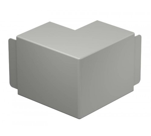 Крышка внешнего угла кабельного канала WDK 100x130 мм (ПВХ,серый) (WDK HA100130GR)  6024580  OBO Bettermann