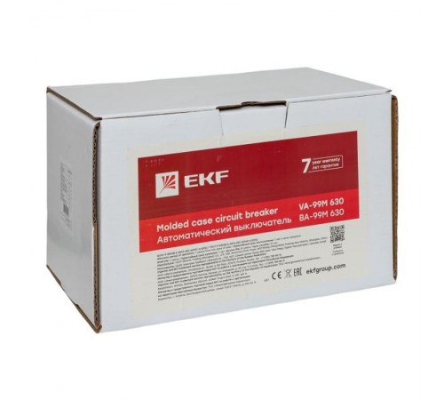 Выключатель автоматический ВА-99М 630/500А 3P 50кА EKF Basic  mccb99-630-500m  EKF