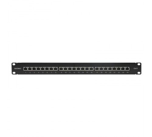 Патч-панель 19",1U, CAT6, 24 порта RJ45, экранированная  RN6PPF241  DKC