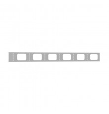 Органайзер кабельный вертикальный для стойки внешний с окнами, ширина 95мм 24U серия EKF PROximaITACOV24EKF