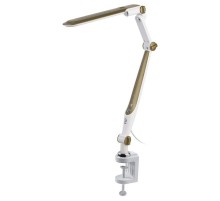 Светильник настольный NLED-496-12W-G светодиодный на струбцине золото  Б0052769  ЭРА