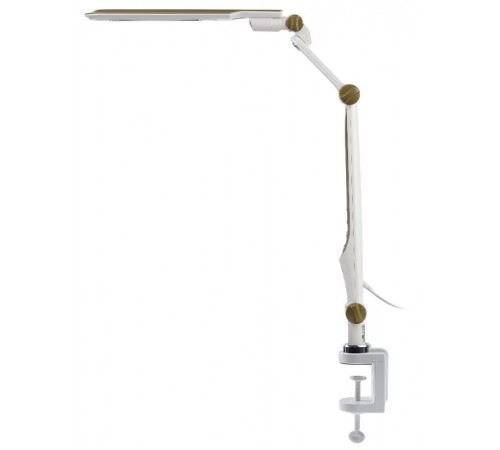 Светильник настольный NLED-496-12W-G светодиодный на струбцине золото  Б0052769  ЭРА
