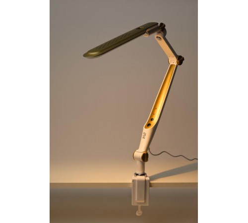 Светильник настольный NLED-496-12W-G светодиодный на струбцине золото  Б0052769  ЭРА