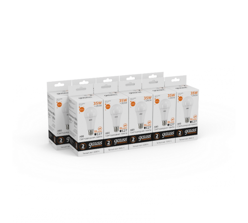 Лампа светодиодная LED Elementary A67 35W E27 2670lm 3000K  70215  Gauss