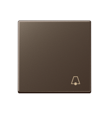 Клавиша с символом "звонок"; мокка  A590KMO  Jung