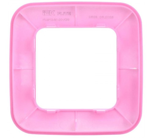 FLITE Artistic Рамка 1-ая РУ-1-А-ФлПр пурпурный  FI-M12-31-20-K99  IEK