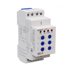 Реле контроля фаз OptiRel D PHS-3-2M-10-PN-2 универсальное 3Ф+N 2СО  332002  КЭАЗ