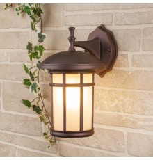 Светильник садово-парковый Lepus D кофейное золото (GL 1016D) настенный  a043644  Elektrostandard