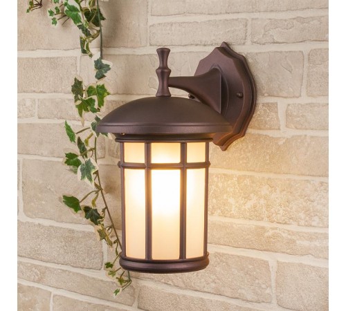 Светильник садово-парковый Lepus D кофейное золото (GL 1016D) настенный  a043644  Elektrostandard