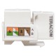 Модуль Keystone TERACOM PRO Cat.5E RJ-45 неэкранированный 110 IDC 90 градусов белый  TRP-KSTN-90D-5EUTP-WH  EKF