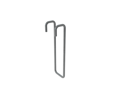 Скоба подвеса короба SPK 50х50 F 30х30 L200  SPK50-50 F30-30 L200  КМ - профиль